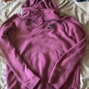 Nike purple sweatshirt